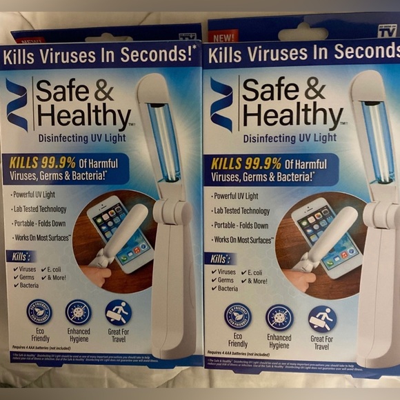 UV Light Disinfecting Portable Eco Friendly Health Safety - Picture 2 of 3